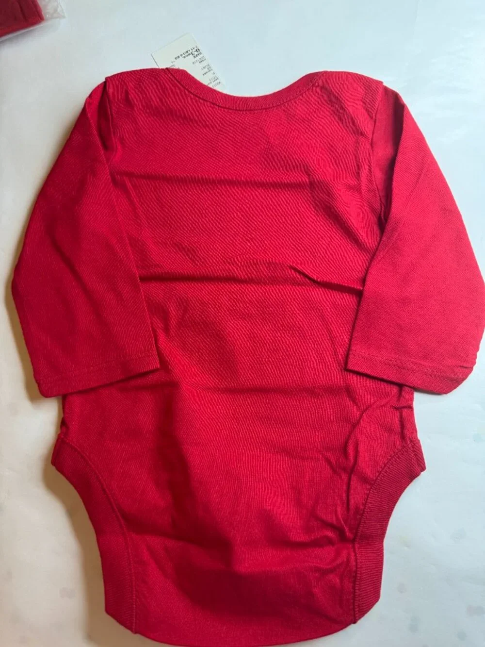 Children’s Place “I’m on the Nice List” Christmas Bodysuit Red 0-3 3-6 Months